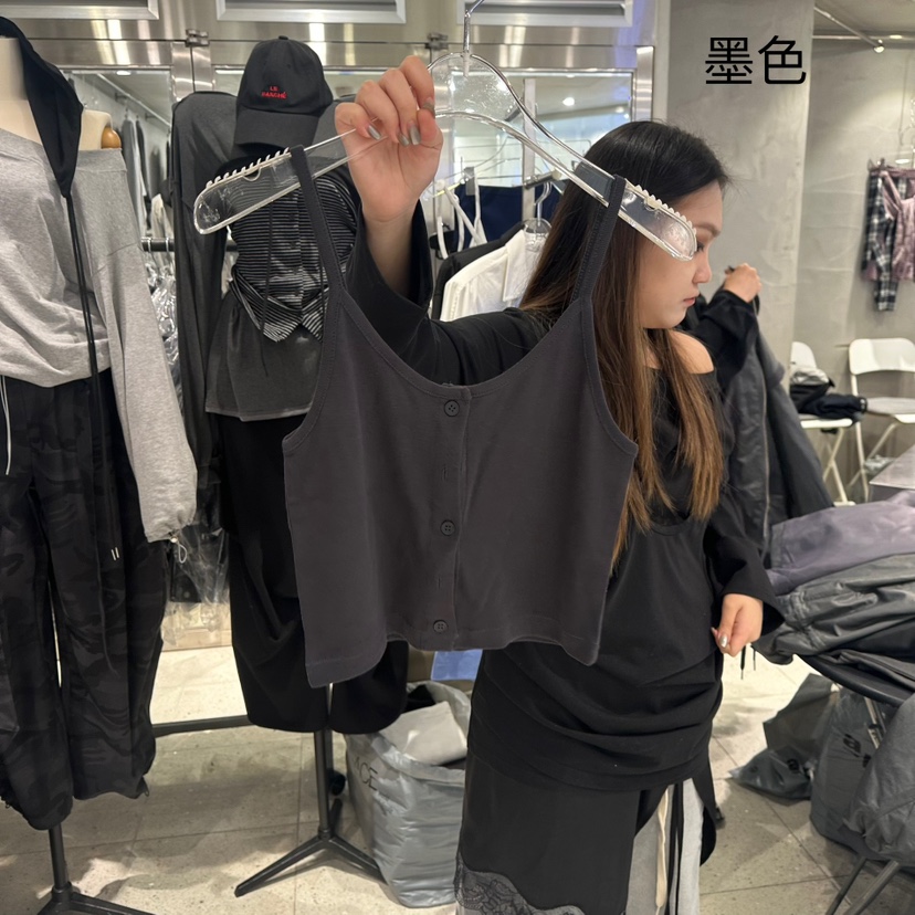 HERTZ-P韓國直郵㊣女士新款職業推薦人氣真品時尚吊帶背心HERTZ-P吊帶/背心