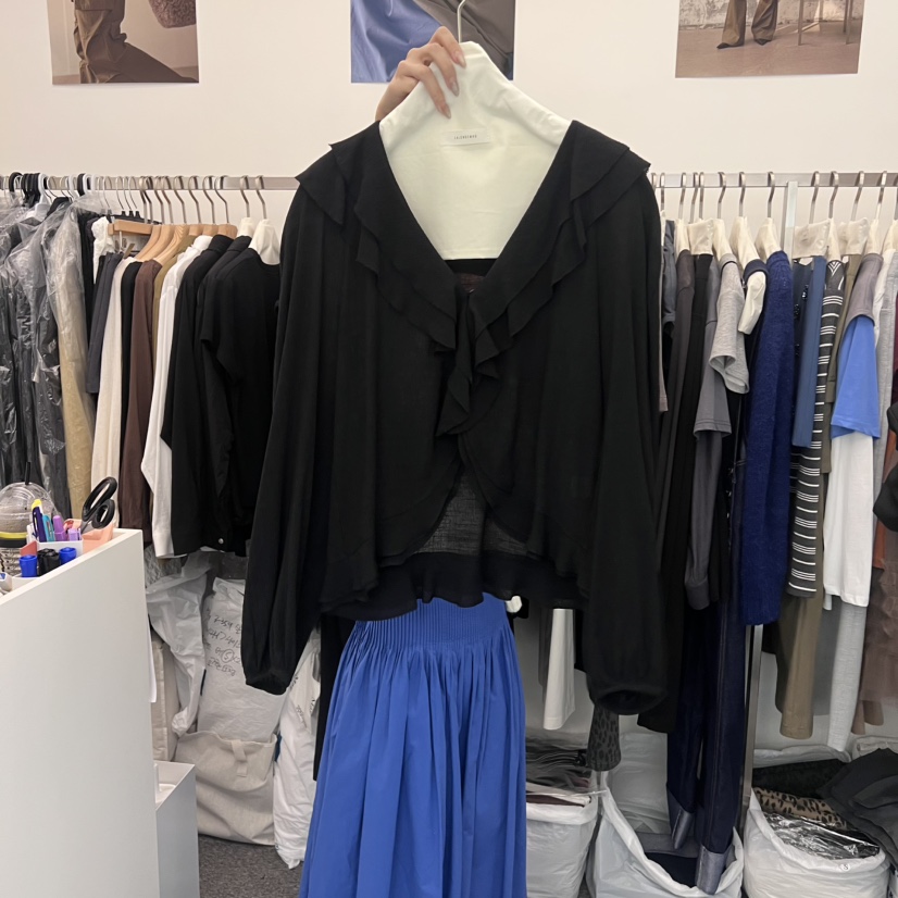 SALONDEMAG東大門㊣實拍女士新品時尚25秋冬職業襯衫蕾絲衫SALONDEMAG襯衫/蕾絲衫圖色2