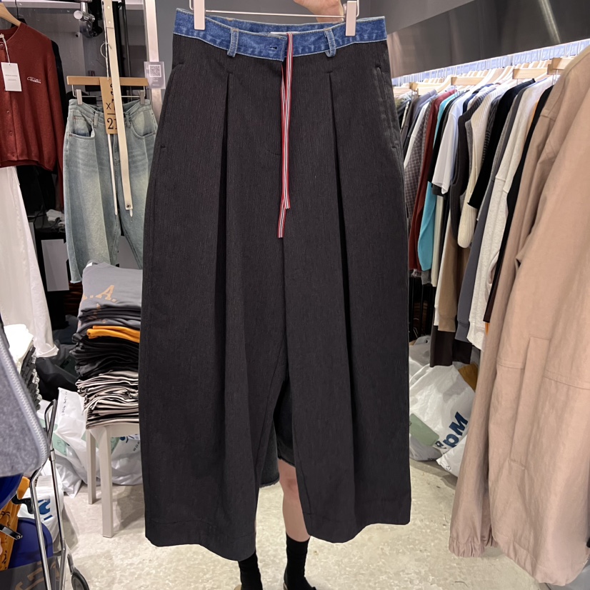 BANY ANCO東大門㊣直郵女裝新品人氣25秋冬真品休閑褲腰帶BANY ANCO休閑褲圖色2