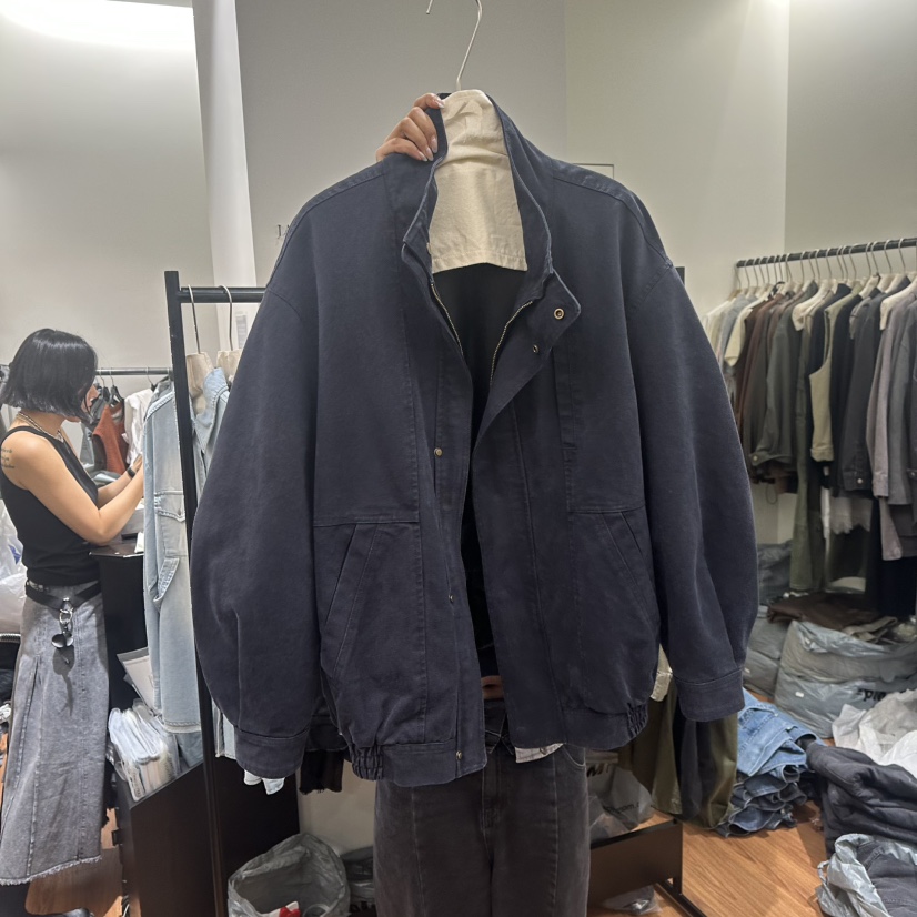 JADEMARKET韓國直郵㊣女士新品熱賣推薦職業真品休閑25秋冬夾克JADE MARKET夾克圖色2