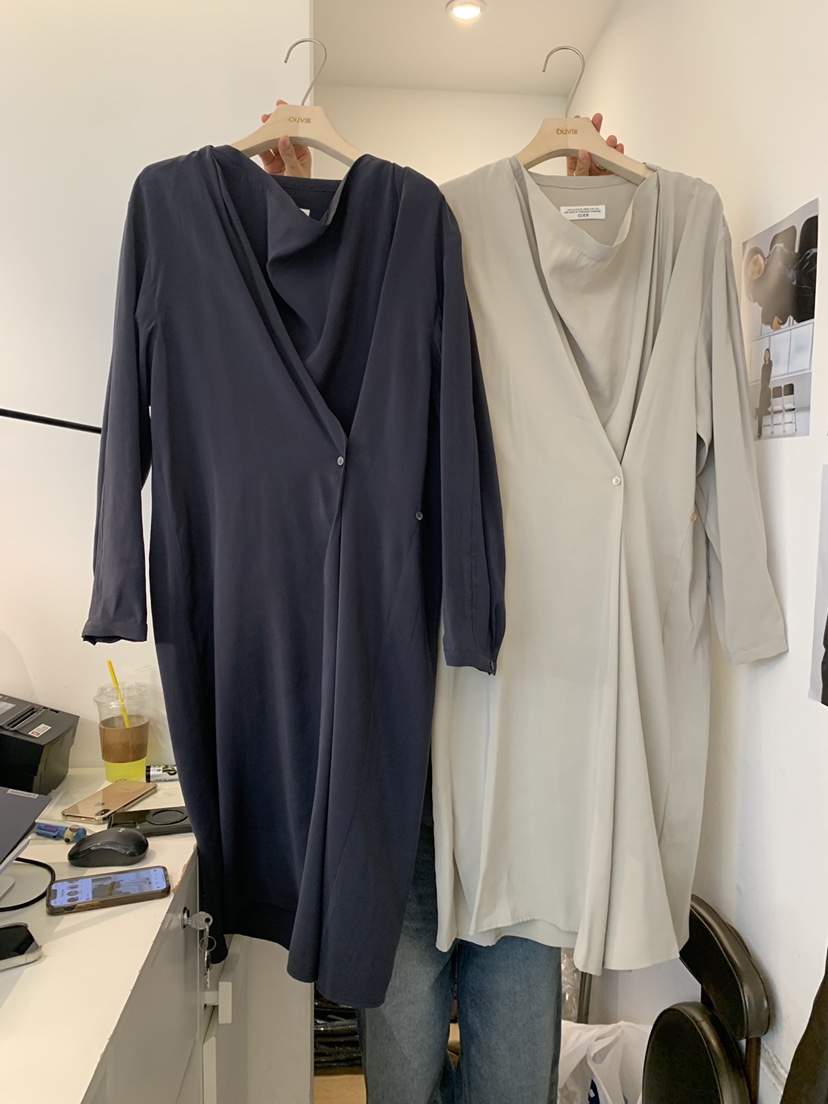 OUVIR東大門㊣代購女士新品推薦休閑熱賣25秋冬人氣時尚連衣裙O.V.R/OUVIR連衣裙