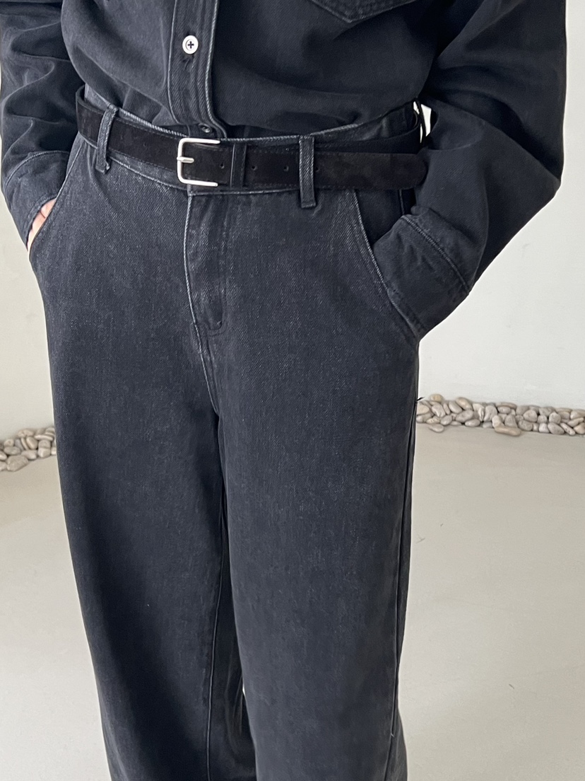 DEMAR東大門㊣代購女裝新款熱賣人氣職業推薦牛仔褲不含腰帶DEMAR牛仔褲