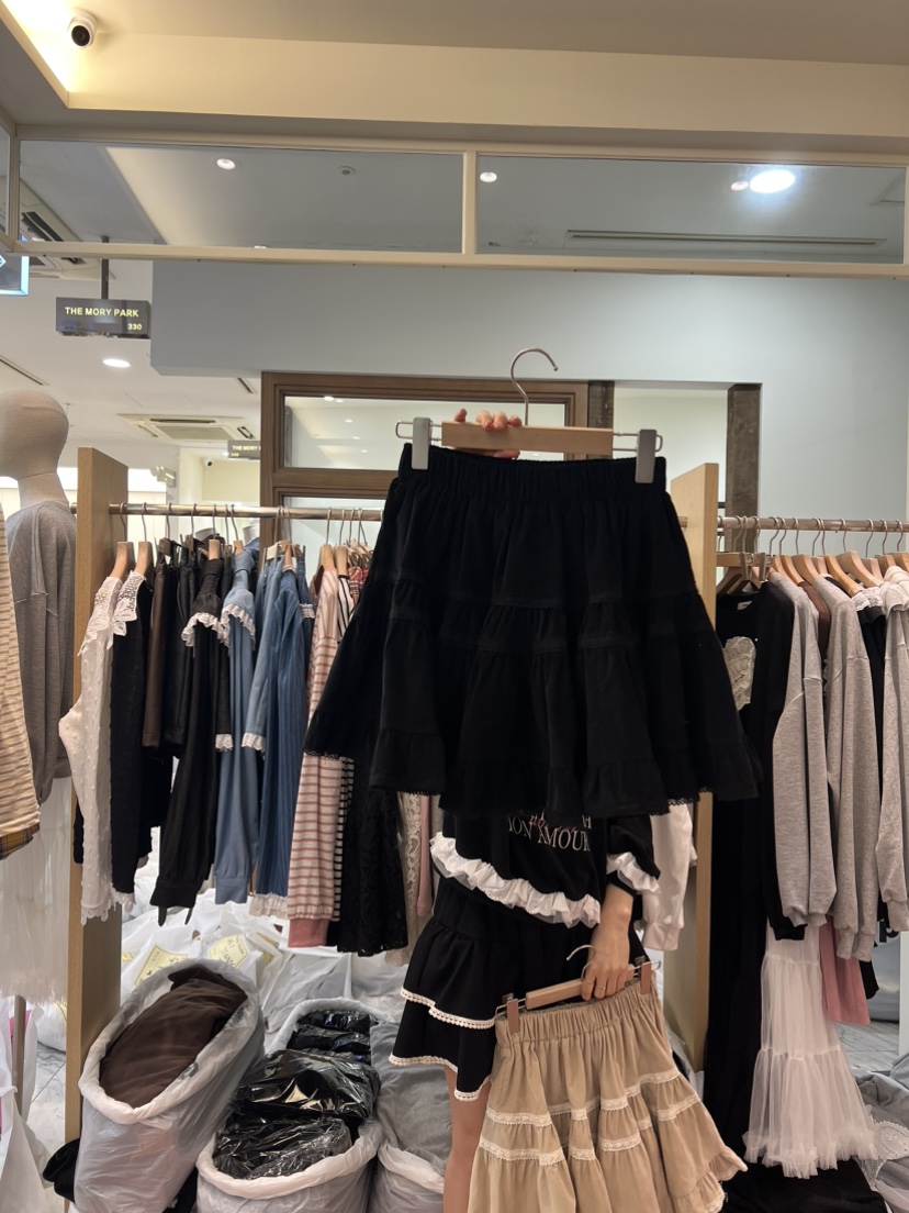 BE&BE韓國直郵㊣女士新品人氣熱賣職業25秋冬時尚短裙BE&be短裙圖色2