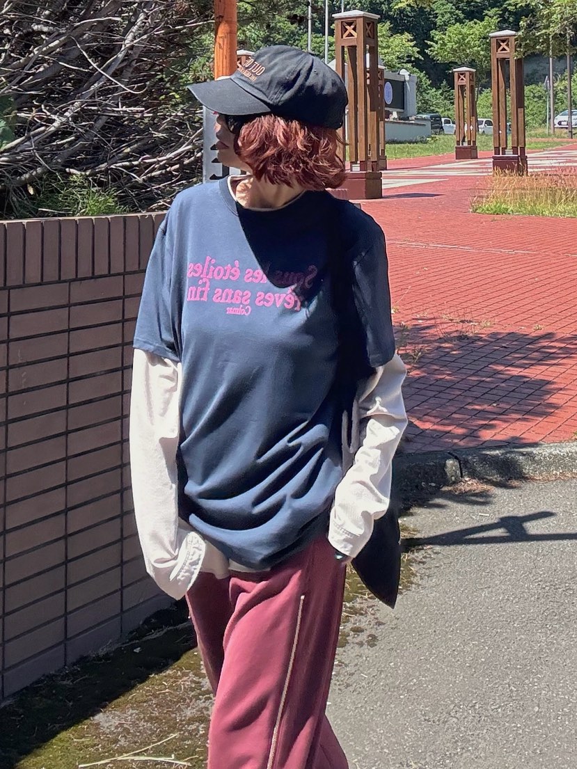 PARIS MATCH東大門㊣直郵女士新品人氣25秋冬真品休閑熱賣T恤PARIS MATCHT恤