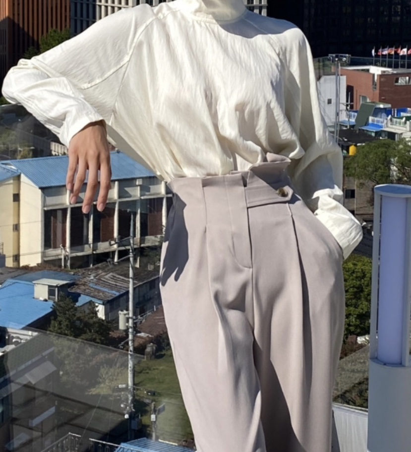 EIGHTGLOW韓國代購㊣女士新品熱賣推薦真品25秋冬人氣休閑褲EIGHTGLOW休閑褲