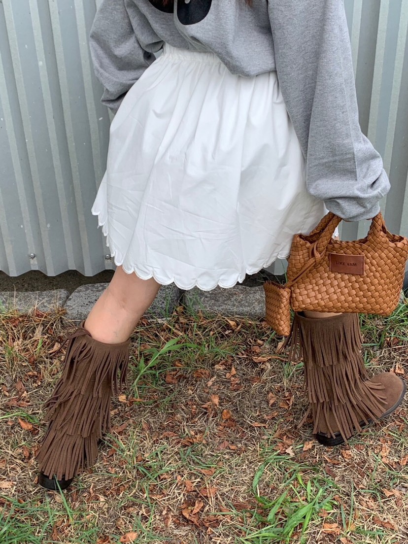 LIKEVAM（不代購）韓國代購㊣女士新品真品熱賣推薦時尚短裙絨LIKEVAM短裙