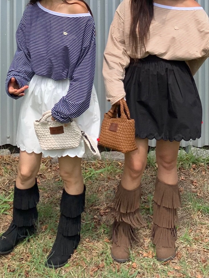 LIKEVAM（不代購）韓國代購㊣女士新品真品熱賣推薦時尚短裙絨LIKEVAM短裙