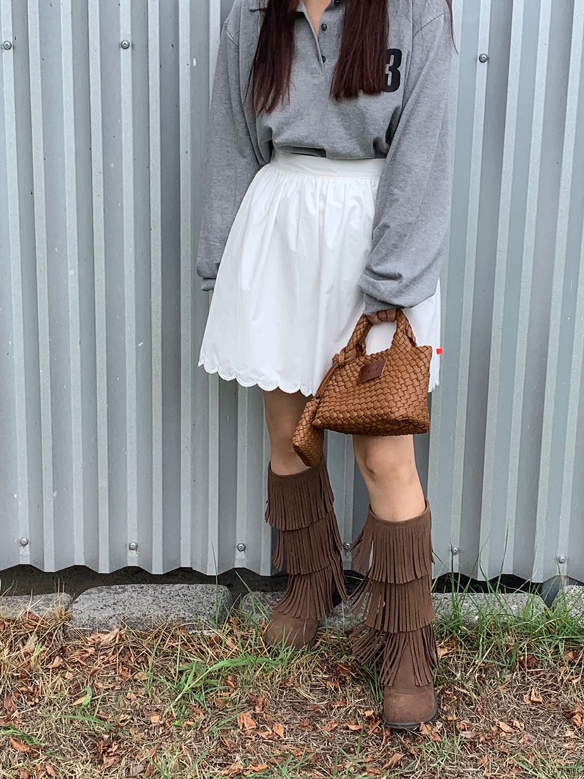 LIKEVAM（不代購）韓國代購㊣女士新品真品熱賣推薦時尚短裙絨LIKEVAM短裙圖色1