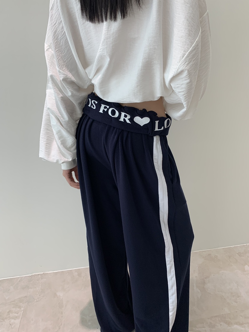 UNA/THE MAY東大門㊣直郵女裝新品真品25秋冬推薦休閑褲腰帶THEMAY/UNA休閑褲