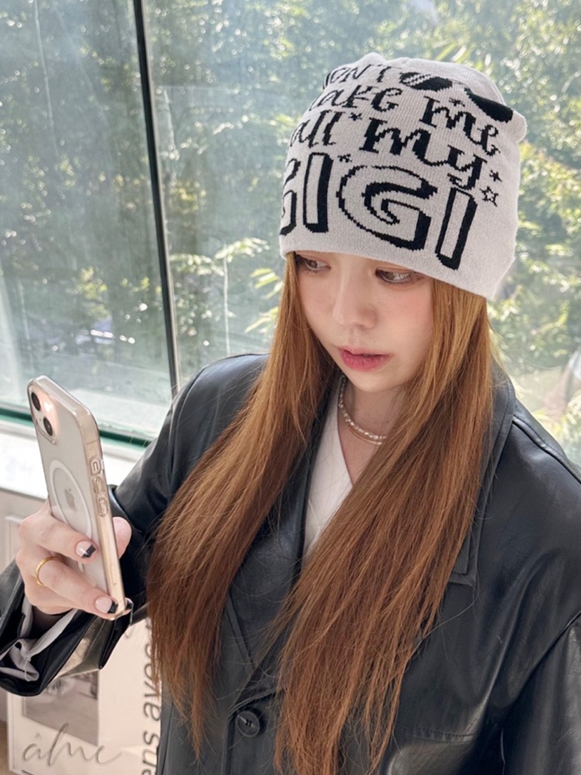 NICEALICE東大門㊣實拍女裝新品時尚休閑25秋冬帽子男女同款NICEALICE帽子
