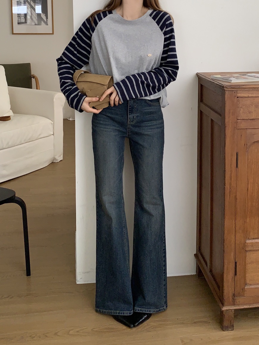 FORMSTUDIO東大門㊣代購女士新品熱賣真品時尚25秋冬牛仔褲FORMSTUDIO牛仔褲