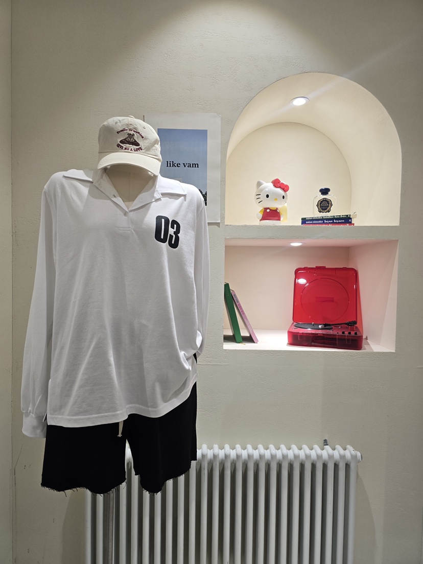 LIKEVAM（不代購）韓國代購㊣女士新款職業熱賣時尚長袖T恤LIKEVAM長袖T恤