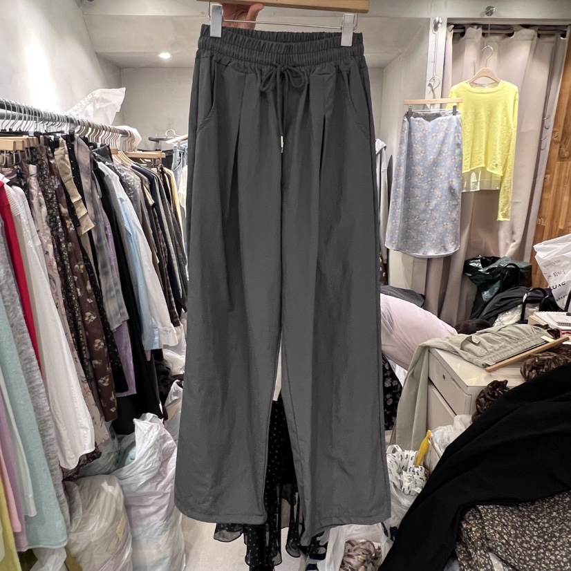 LOGROAD韓國代購㊣女裝新品25秋冬職業熱賣推薦人氣時尚休閑褲LOG ROAD休閑褲圖色2