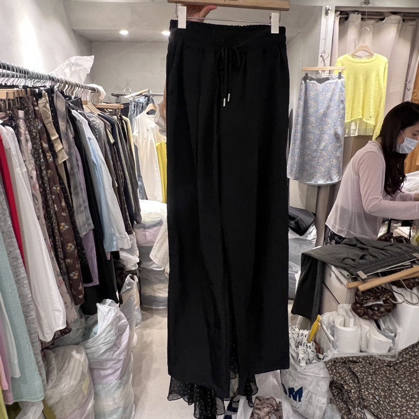 LOGROAD韓國代購㊣女裝新品25秋冬職業熱賣推薦人氣時尚休閑褲LOG ROAD休閑褲圖色3