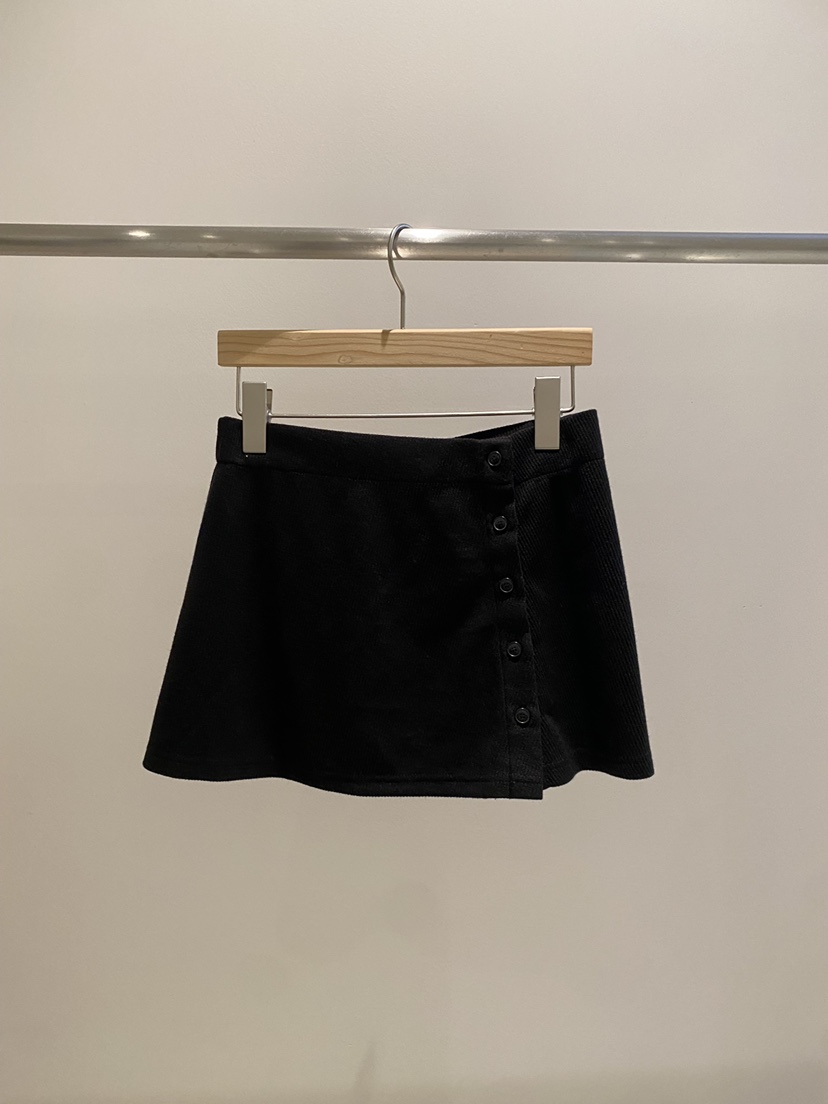 ANDMORE BUTTON韓國直郵㊣女裝新品熱賣推薦休閑25秋冬短裙ANDMORE BUTTON短裙圖色2