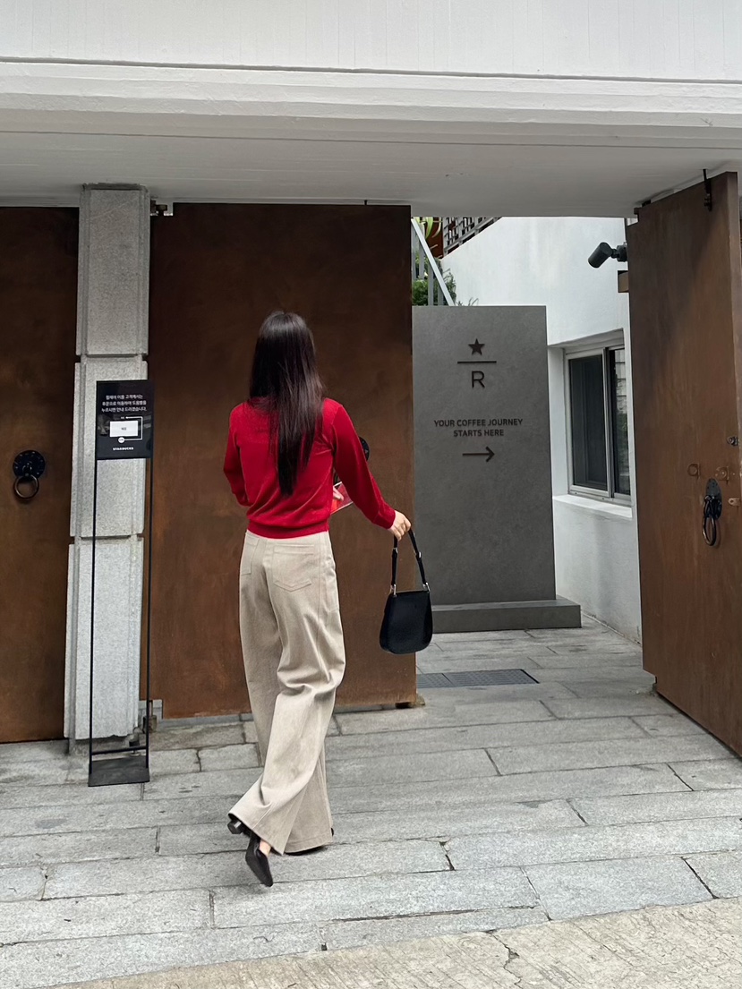 2ND GATE東大門㊣實拍女士新款推薦熱賣時尚人氣針織衫絲綢2ND GATE針織衫