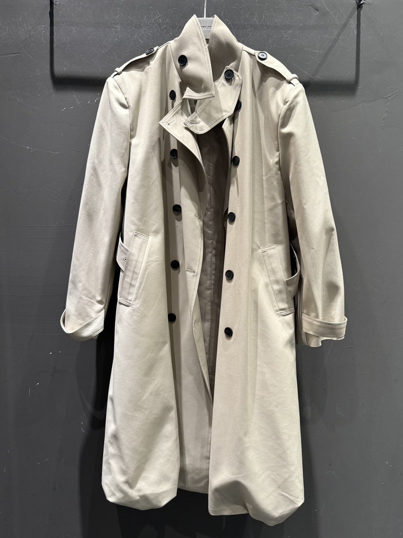 GATELESS東大門㊣實拍女裝新品25秋冬熱賣休閑長款風衣含腰帶GATELESS長款風衣