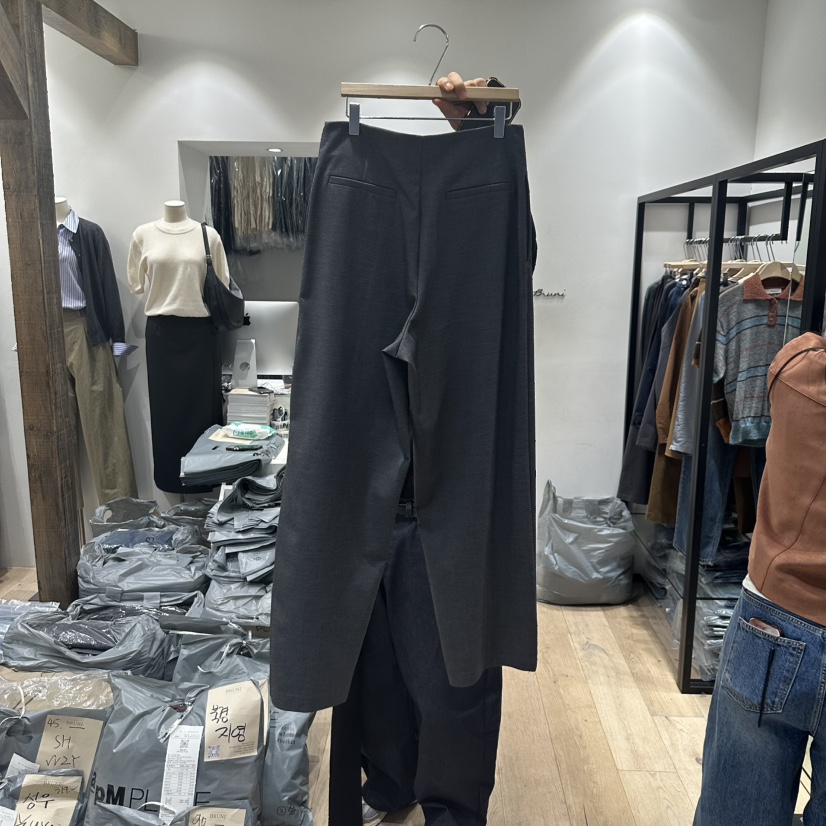 BRUNI/RICOTTA東大門㊣實拍女士新品熱賣25秋冬真品休閑褲BRUNI/RICOTTA休閑褲