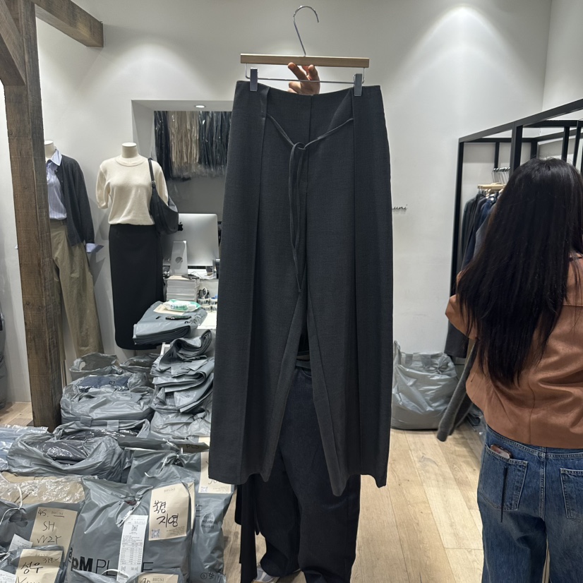 BRUNI/RICOTTA東大門㊣實拍女士新品熱賣25秋冬真品休閑褲BRUNI/RICOTTA休閑褲