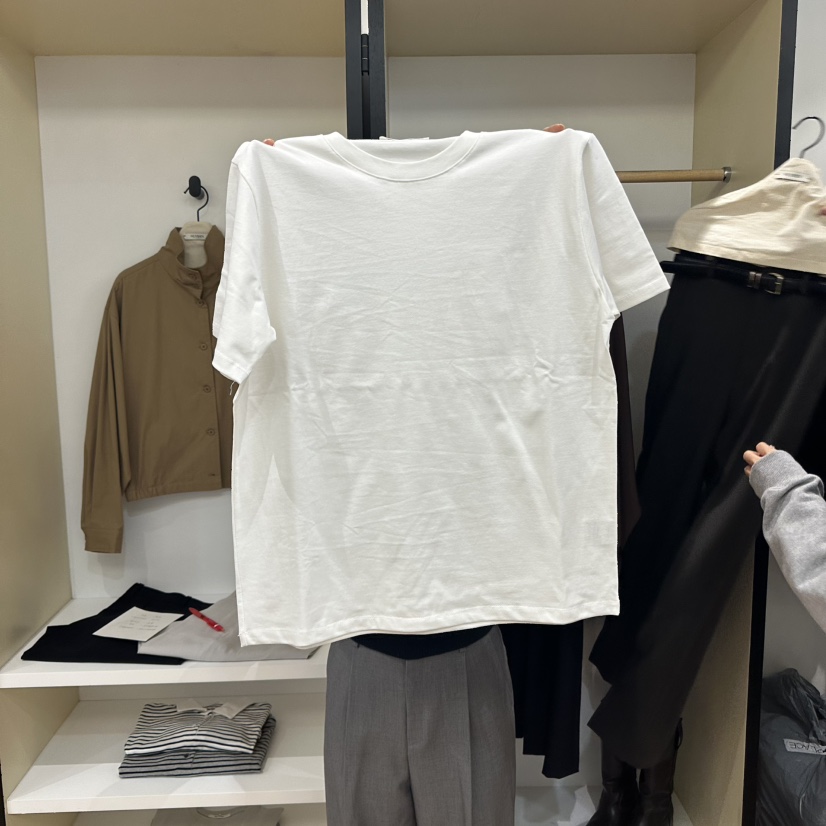 MUYBIEN東大門㊣實拍女裝新款熱賣休閑真品職業人氣推薦T恤MUYBIENT恤圖色4