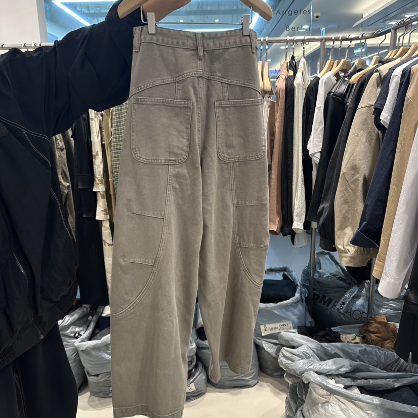 HONG.U東大門㊣代購女裝新品25秋冬推薦休閑職業熱賣休閑褲HONG.U休閑褲