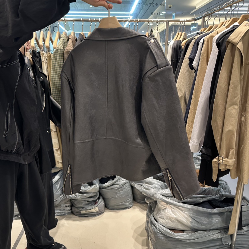 HONG.U東大門㊣直郵女裝新品休閑25秋冬推薦職業時尚人氣夾克HONG.U夾克