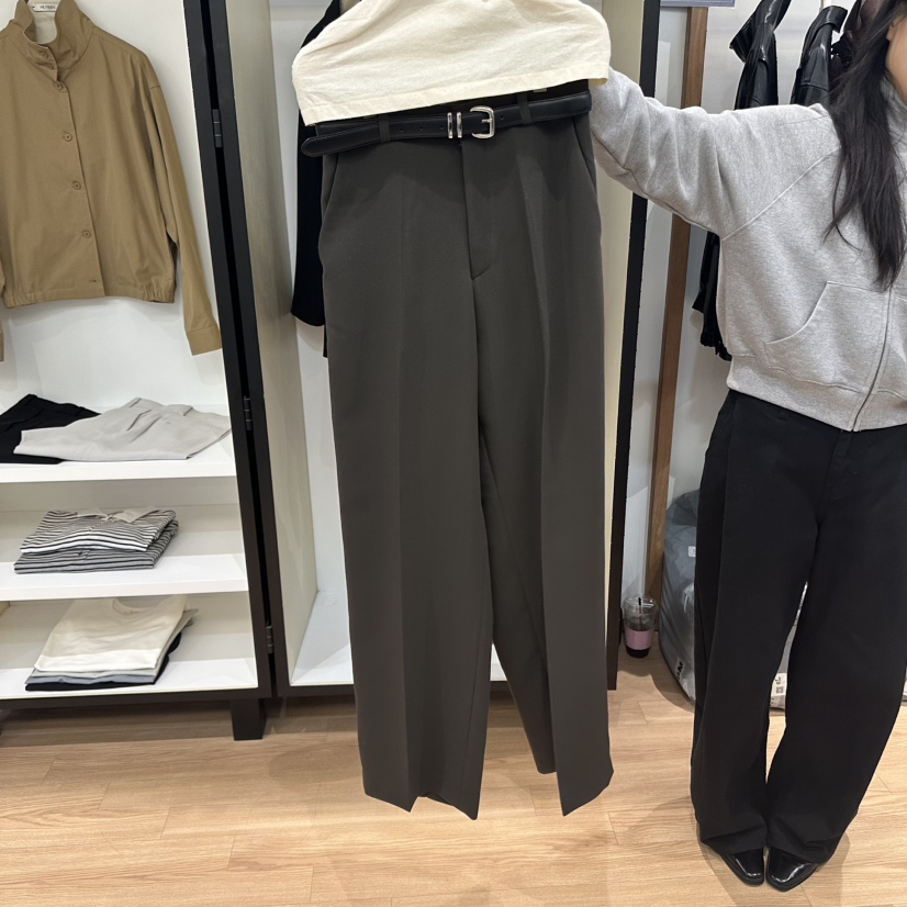 MUYBIEN韓國代購㊣女裝新品真品時尚休閑職業熱賣人氣休閑褲MUYBIEN休閑褲圖色3