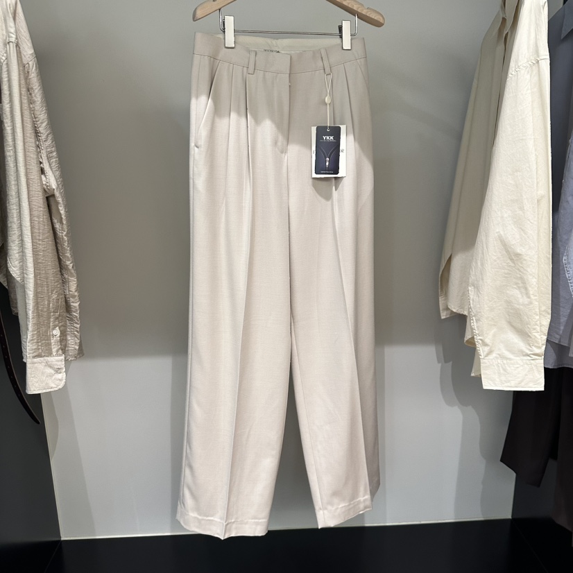 FRENCH DOOR韓國代購㊣女裝新品熱賣時尚真品推薦職業休閑褲FRENCH DOOR休閑褲