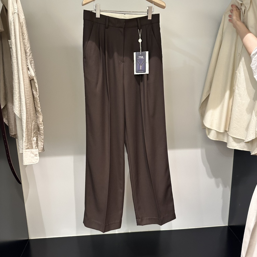 FRENCH DOOR韓國代購㊣女裝新品熱賣時尚真品推薦職業休閑褲FRENCH DOOR休閑褲圖色2