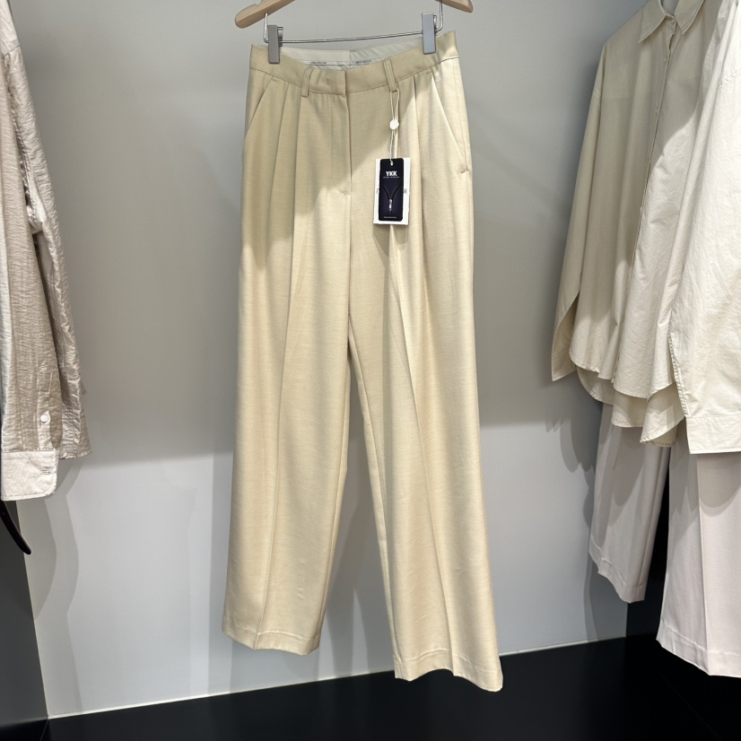FRENCH DOOR韓國代購㊣女裝新品熱賣時尚真品推薦職業休閑褲FRENCH DOOR休閑褲圖色3