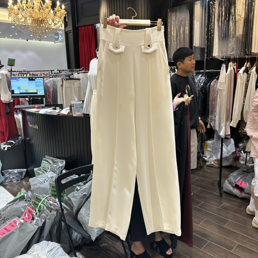 HERISH東大門㊣實拍女裝新品職業25秋冬推薦時尚熱賣休閑褲Herish休閑褲