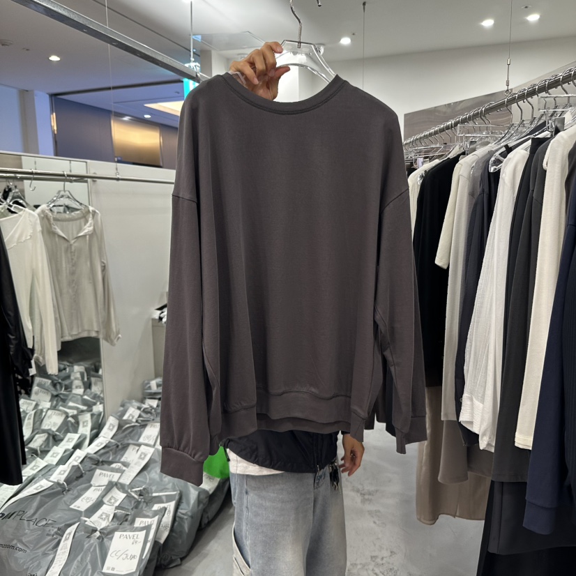 PAVEL東大門㊣實拍女裝新品25秋冬推薦熱賣休閑時尚人氣衛衣PAVEL衛衣圖色2