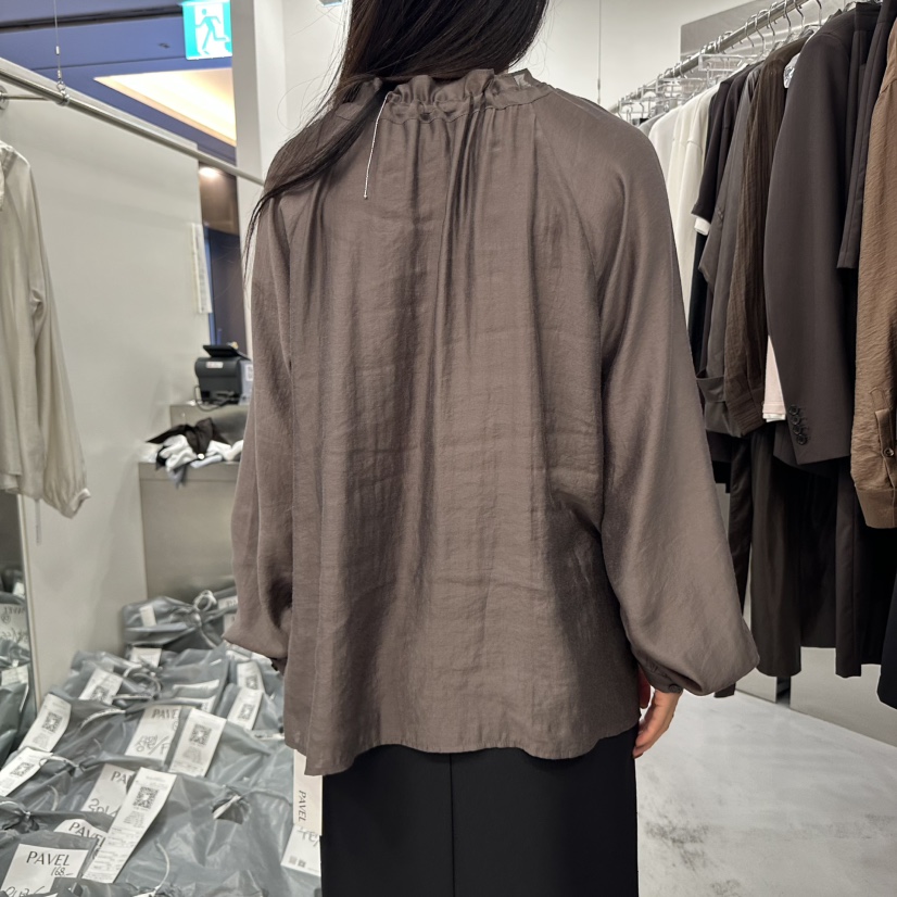 PAVEL韓國代購㊣女士新品熱賣時尚真品職業休閑推薦襯衫蕾絲衫PAVEL襯衫/蕾絲衫