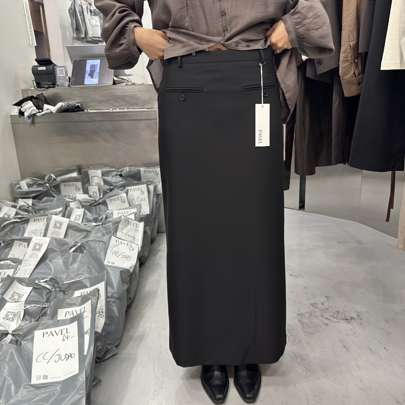 PAVEL東大門㊣代購女士新品熱賣真品職業休閑人氣25秋冬長裙PAVEL長裙