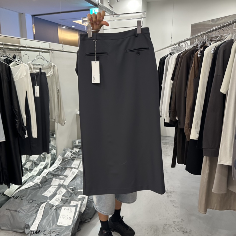 PAVEL東大門㊣代購女士新品熱賣真品職業休閑人氣25秋冬長裙PAVEL長裙圖色2