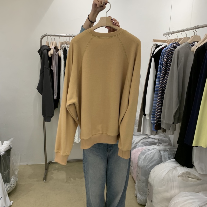 MUNSELL韓國代購㊣女裝新款真品25秋冬熱賣時尚職業休閑衛衣MUNSELL衛衣