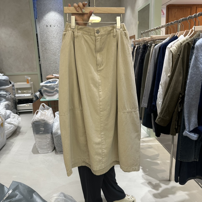 DELI JENNY東大門㊣實拍女裝新品人氣真品25秋冬職業休閑長裙DELI JENNY長裙