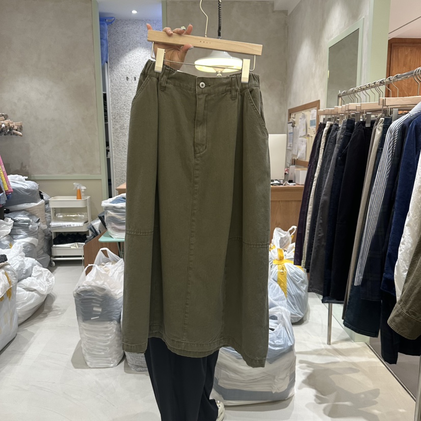 DELI JENNY東大門㊣實拍女裝新品人氣真品25秋冬職業休閑長裙DELI JENNY長裙圖色2