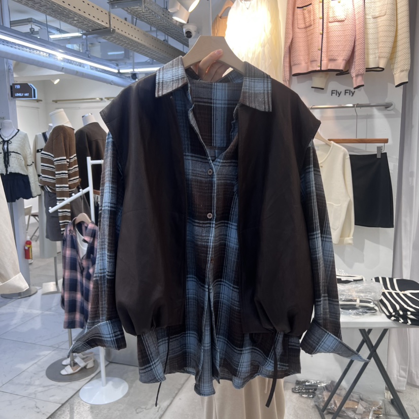 FLY FLY東大門㊣代購女裝新品人氣熱賣推薦馬甲不含內搭綁帶FLY FLY馬甲