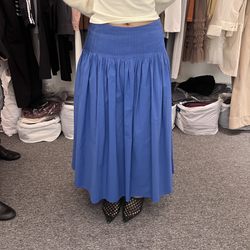 SALONDEMAG韓國代購㊣女裝新款休閑25秋冬人氣半身裙中短裙SALONDEMAG半身裙/中短裙圖色1