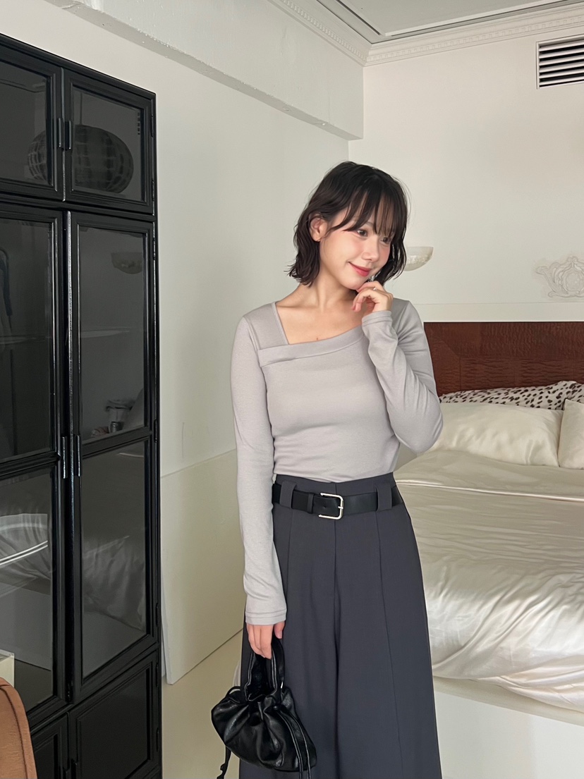 BOLD東大門㊣實拍女裝新款人氣時尚推薦休閑真品25秋冬休閑褲BOLD休閑褲