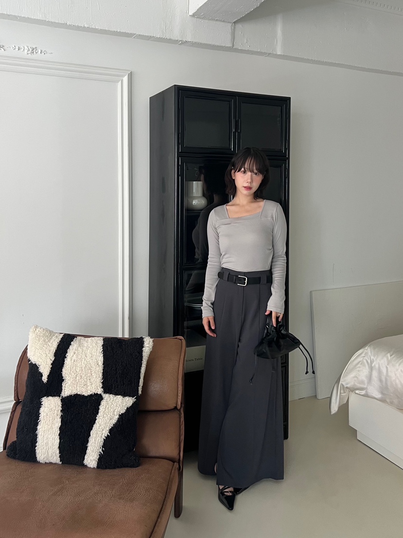BOLD東大門㊣實拍女裝新款人氣時尚推薦休閑真品25秋冬休閑褲BOLD休閑褲