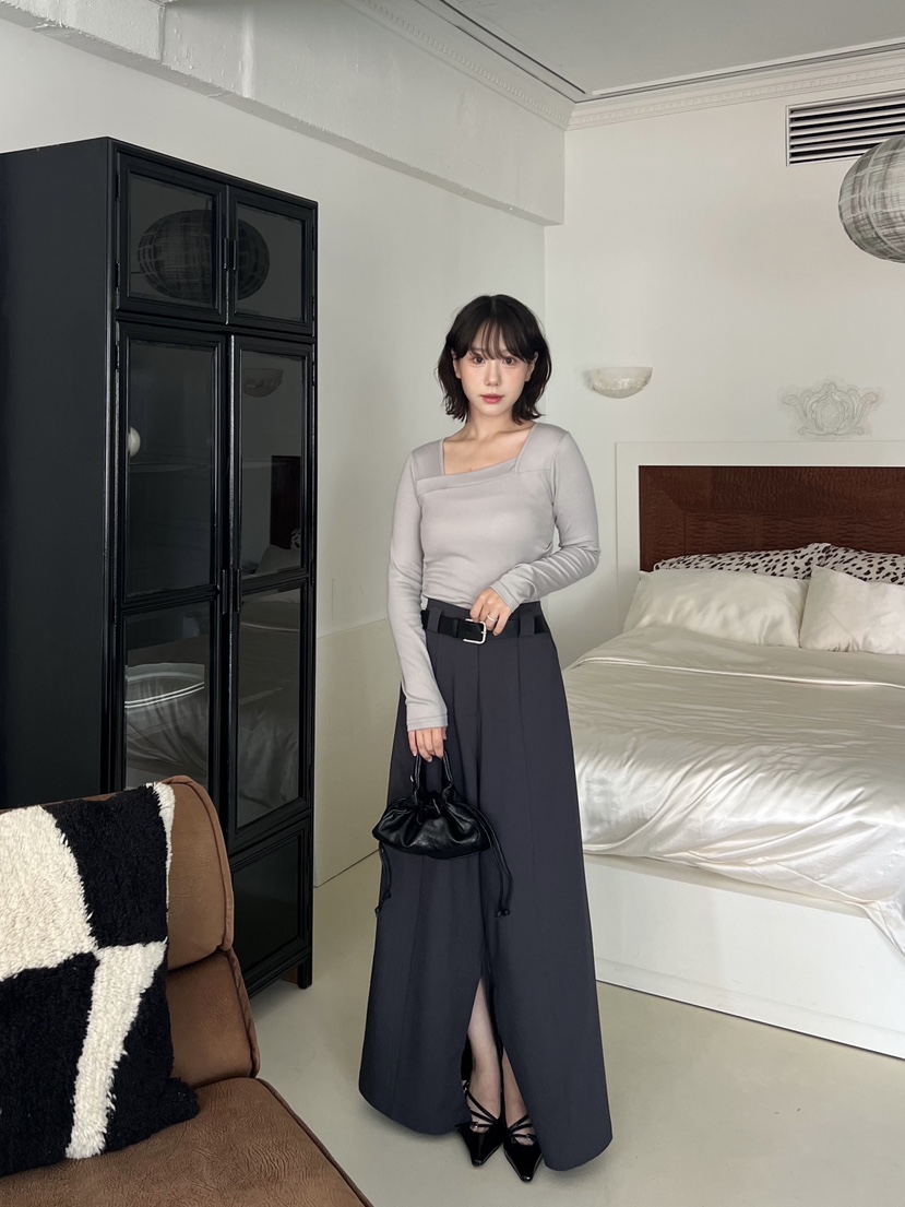 BOLD東大門㊣實拍女裝新款人氣時尚推薦休閑真品25秋冬休閑褲BOLD休閑褲
