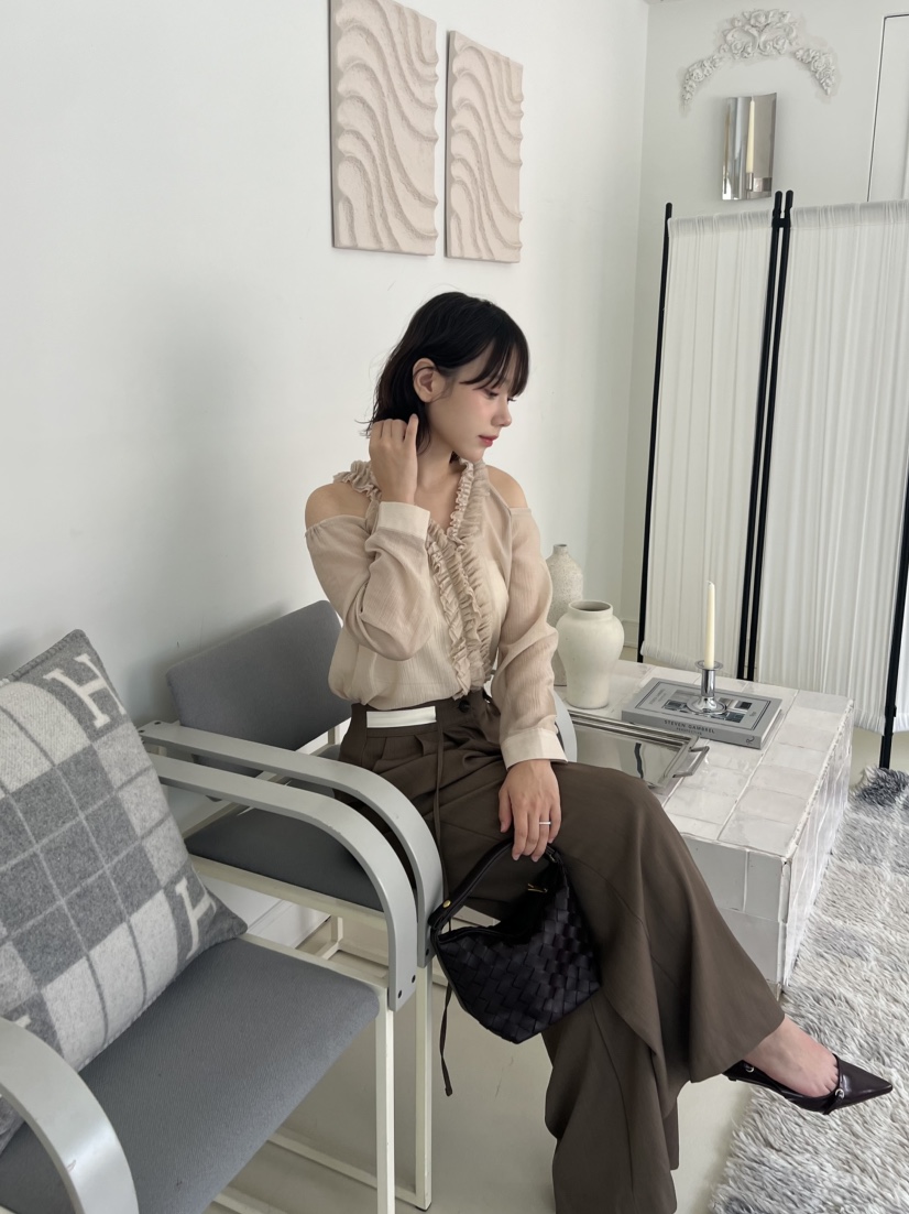 BOLD韓國代購㊣女士新款25秋冬真品推薦時尚休閑職業吊帶背心BOLD吊帶/背心