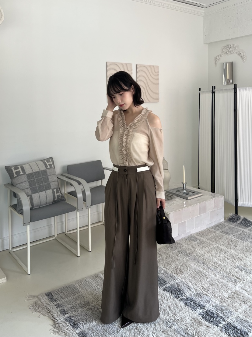BOLD韓國代購㊣女士新款25秋冬真品推薦時尚休閑職業吊帶背心BOLD吊帶/背心