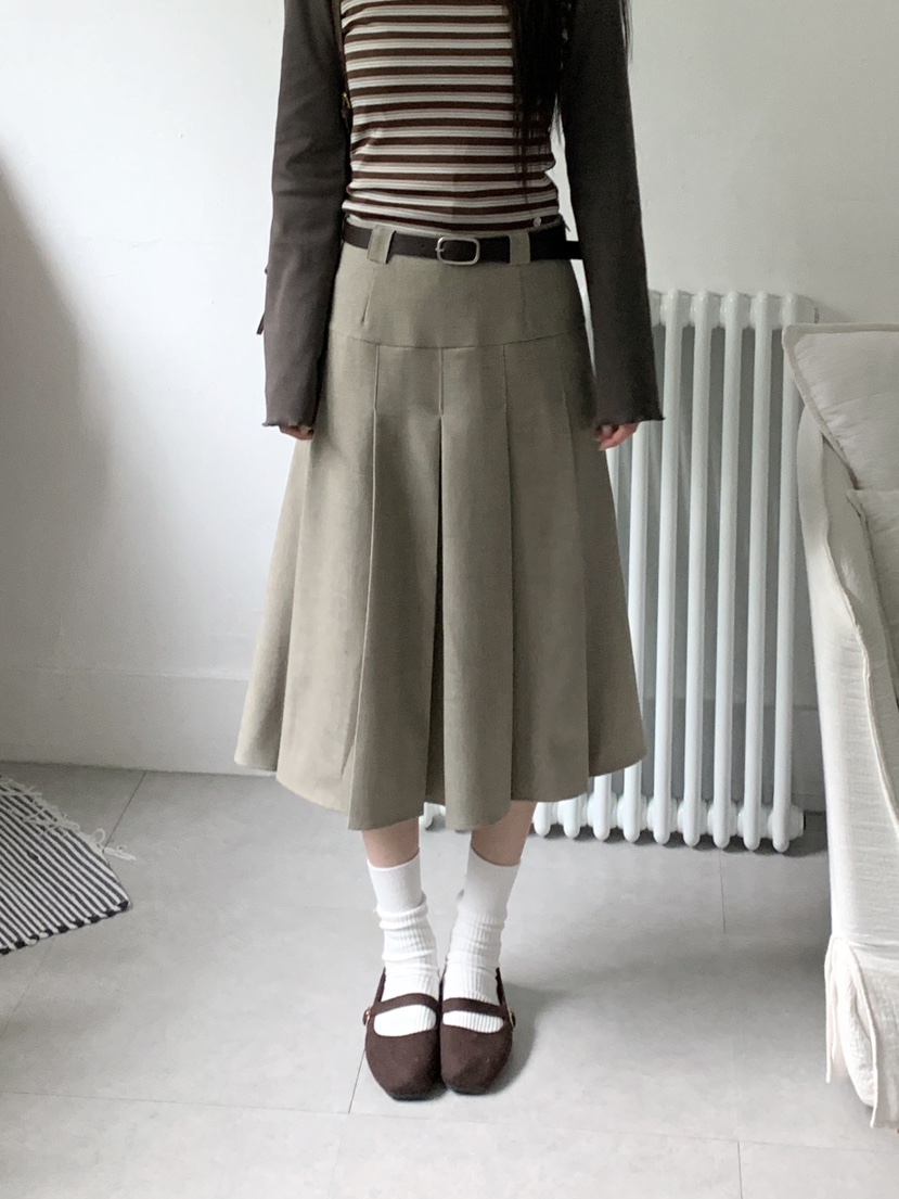 RE:OPENING東大門㊣實拍女士新款推薦半身裙中短裙不含腰帶RE:OPENING半身裙/中短裙