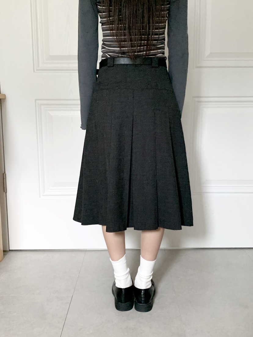 RE:OPENING東大門㊣實拍女士新款推薦半身裙中短裙不含腰帶RE:OPENING半身裙/中短裙