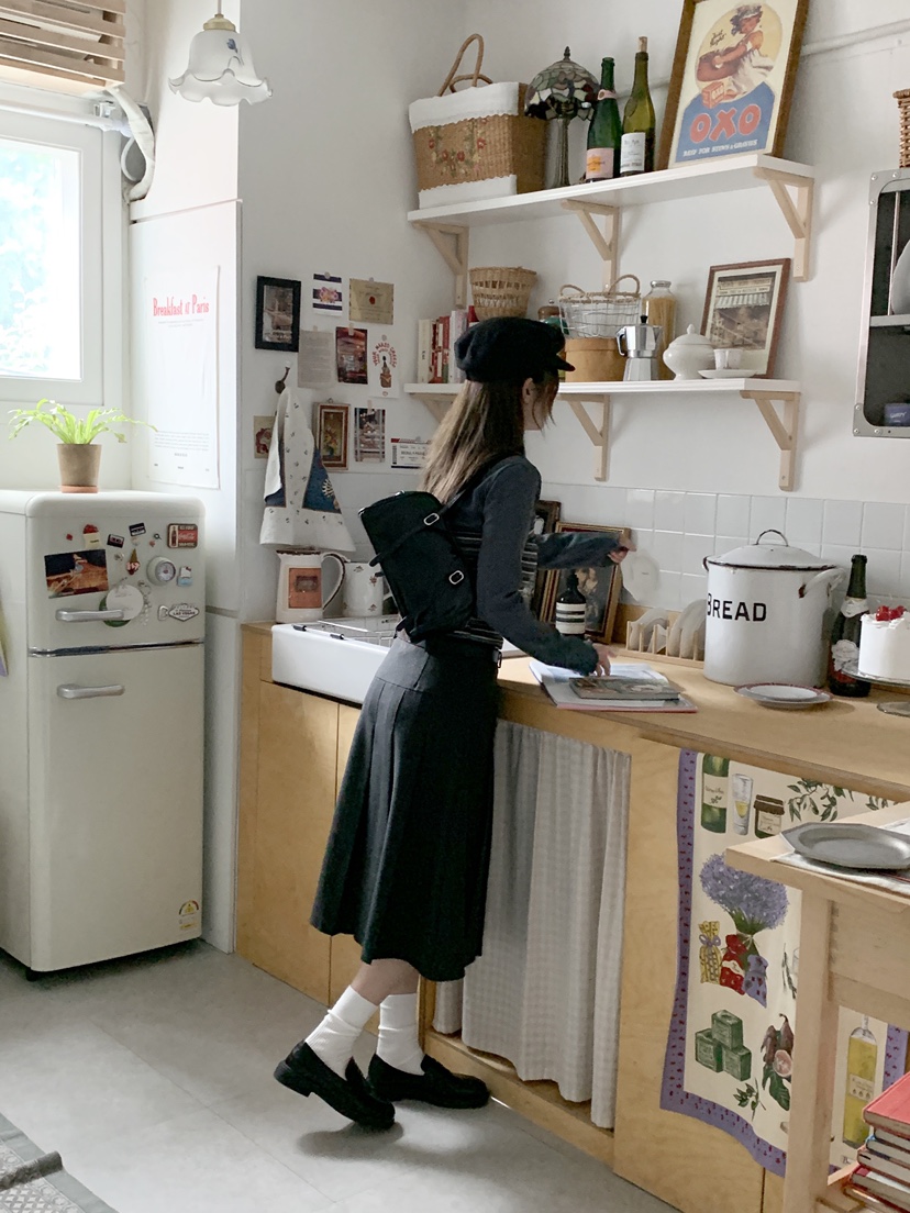 RE:OPENING東大門㊣實拍女士新款推薦半身裙中短裙不含腰帶RE:OPENING半身裙/中短裙