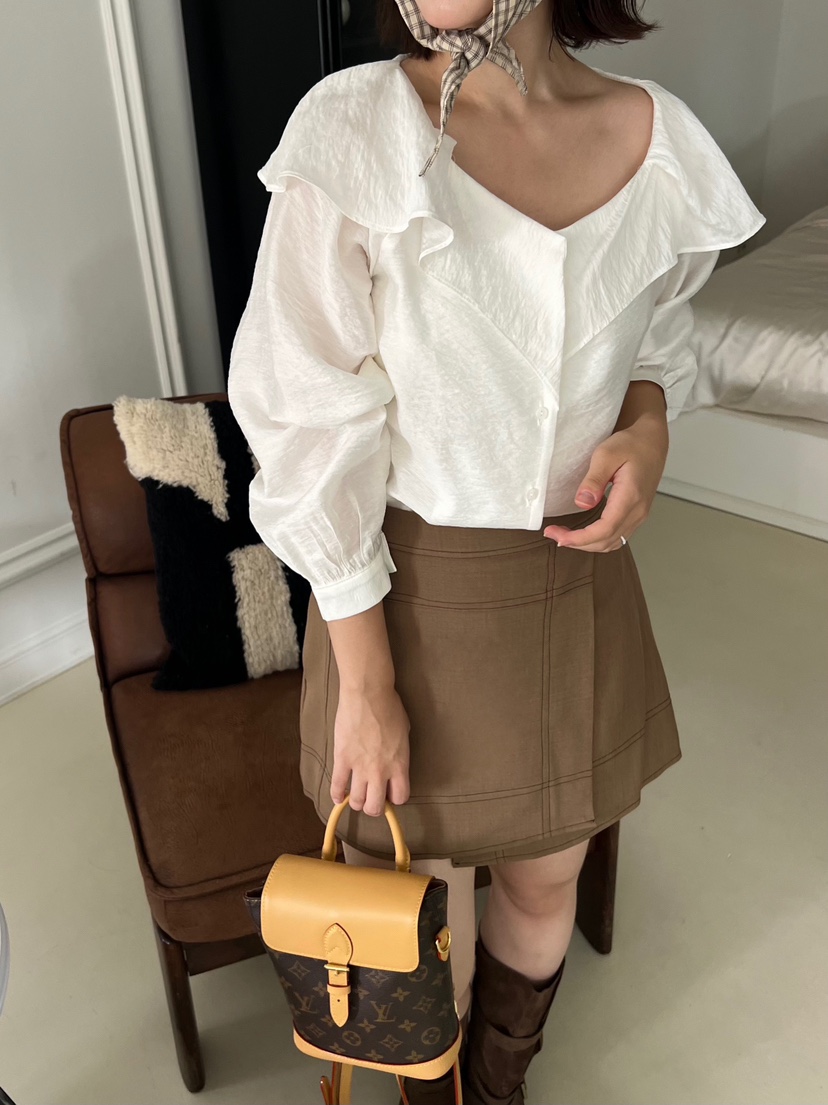BOLD東大門㊣實拍女士新品職業時尚真品熱賣休閑襯衫蕾絲衫BOLD襯衫/蕾絲衫