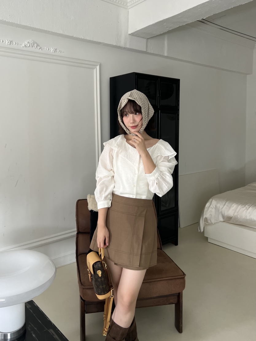 BOLD東大門㊣實拍女士新品職業時尚真品熱賣休閑襯衫蕾絲衫BOLD襯衫/蕾絲衫